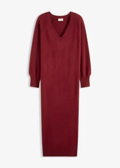 Robe midi oversize en maille