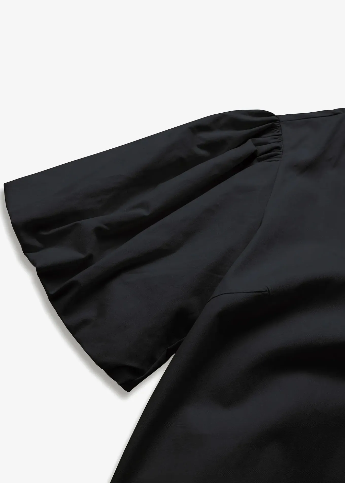 Robe midi tissée en coton