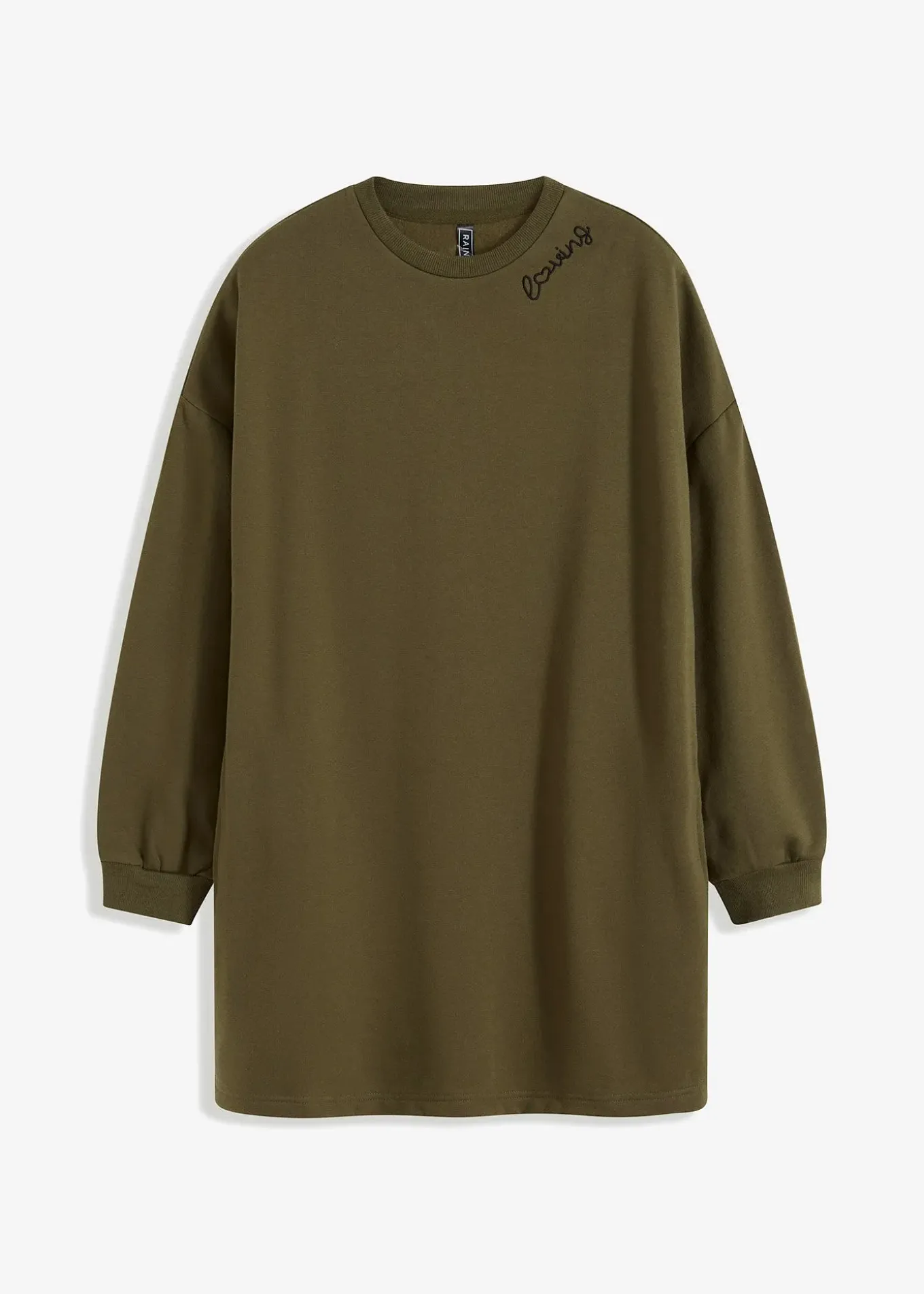 Robe molletonnée oversize