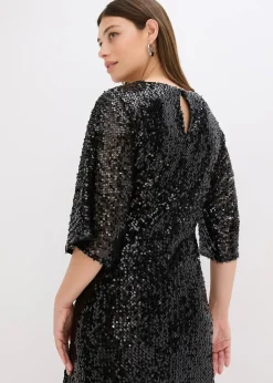 Robe oversize à sequins