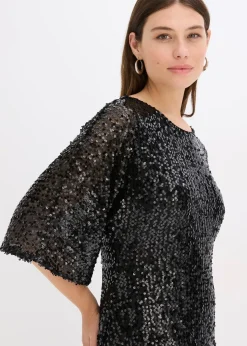 Robe oversize à sequins