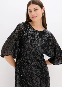 Robe oversize à sequins