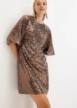 Robe oversize à sequins