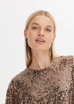 Robe oversize à sequins