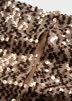 Robe oversize à sequins