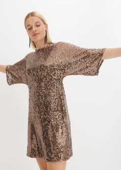Robe oversize à sequins