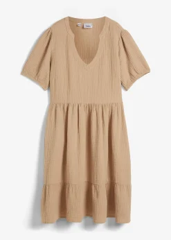 Robe oversize en gaze de coton