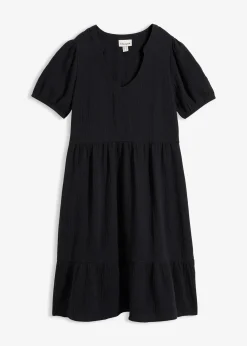 Robe oversize en gaze de coton