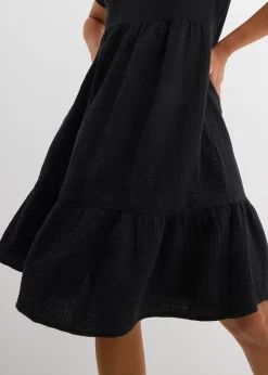 Robe oversize en gaze de coton