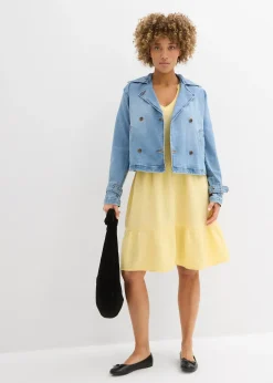 Robe oversize en gaze de coton