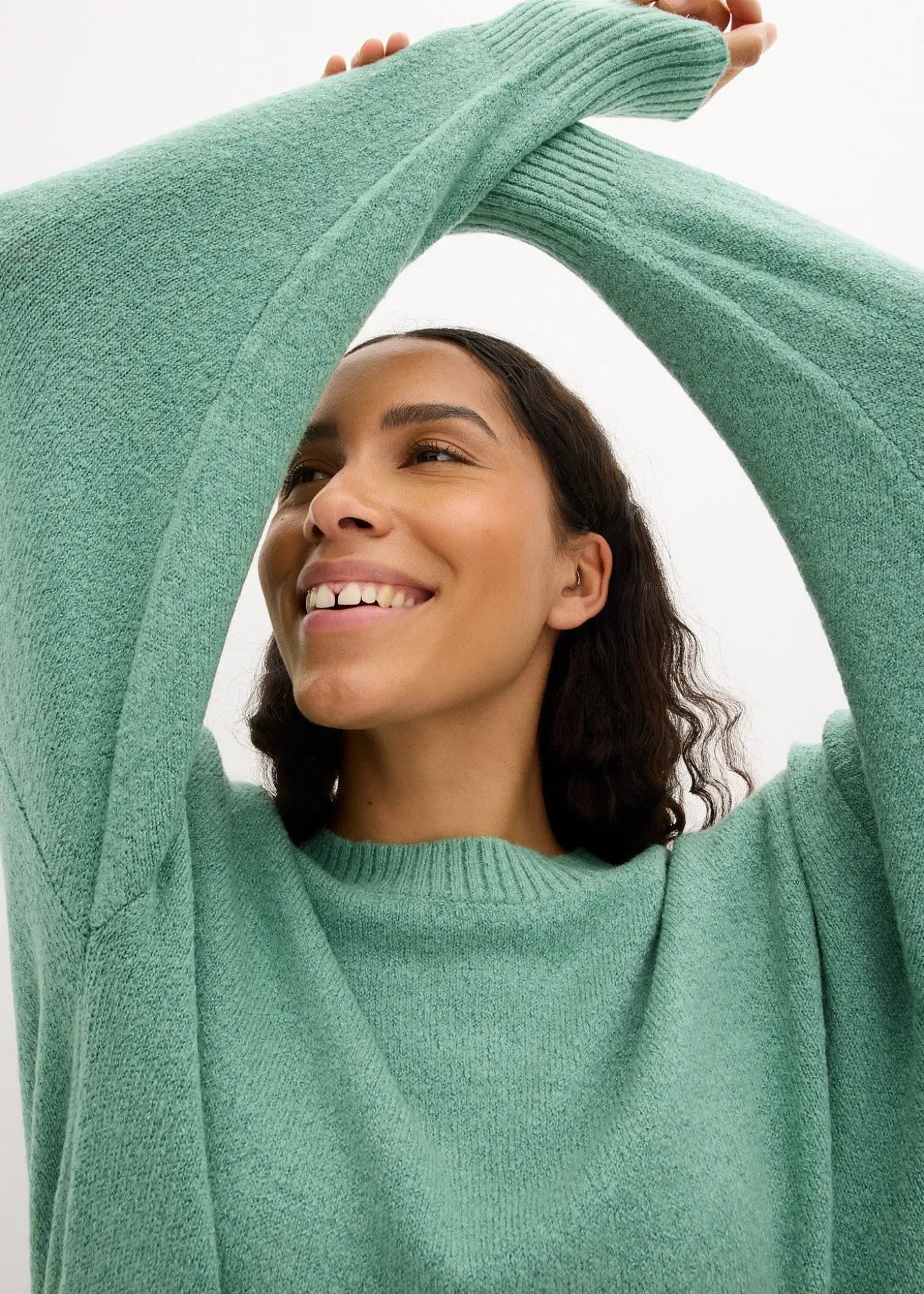 Robe oversize en maille