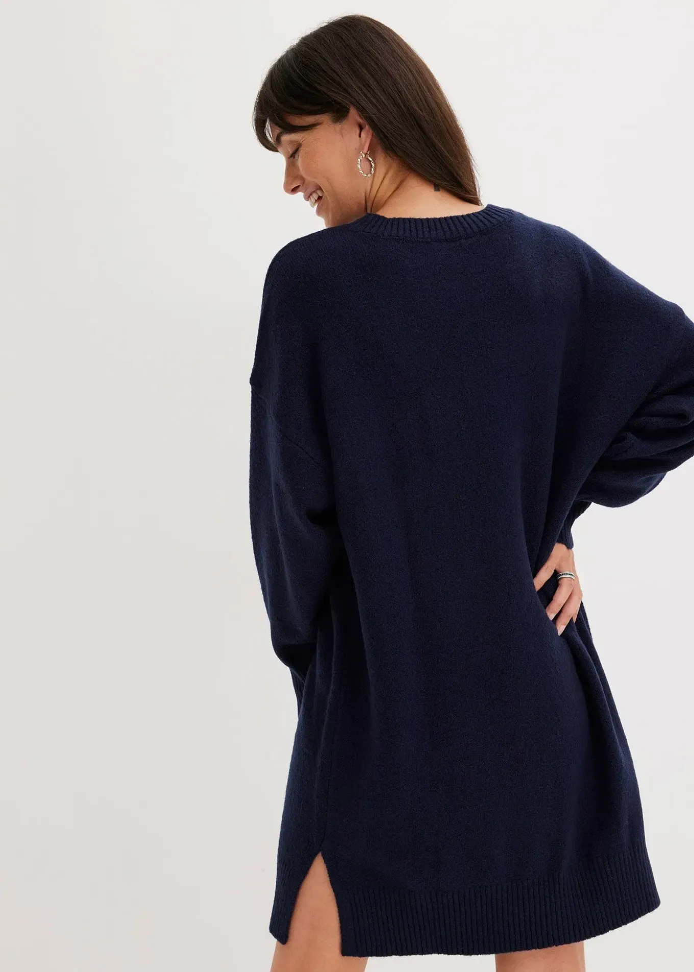 Robe oversize en maille