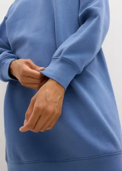 Robe oversize en molleton