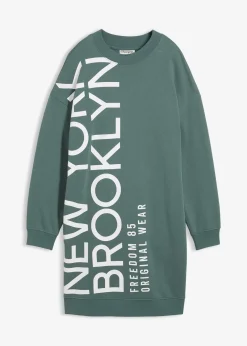 Robe oversize en molleton doux