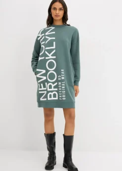 Robe oversize en molleton doux
