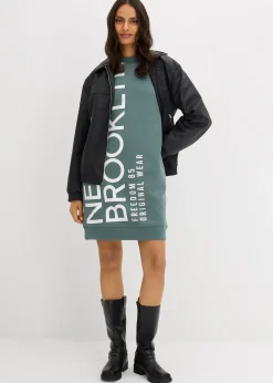 Robe oversize en molleton doux
