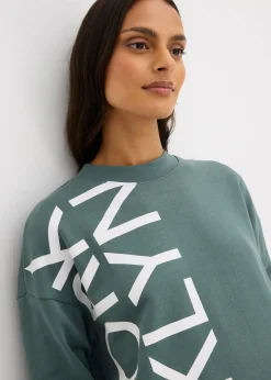 Robe oversize en molleton doux