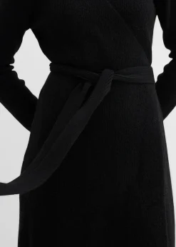 Robe portefeuille en maille pour la grossesse et l’allaitement