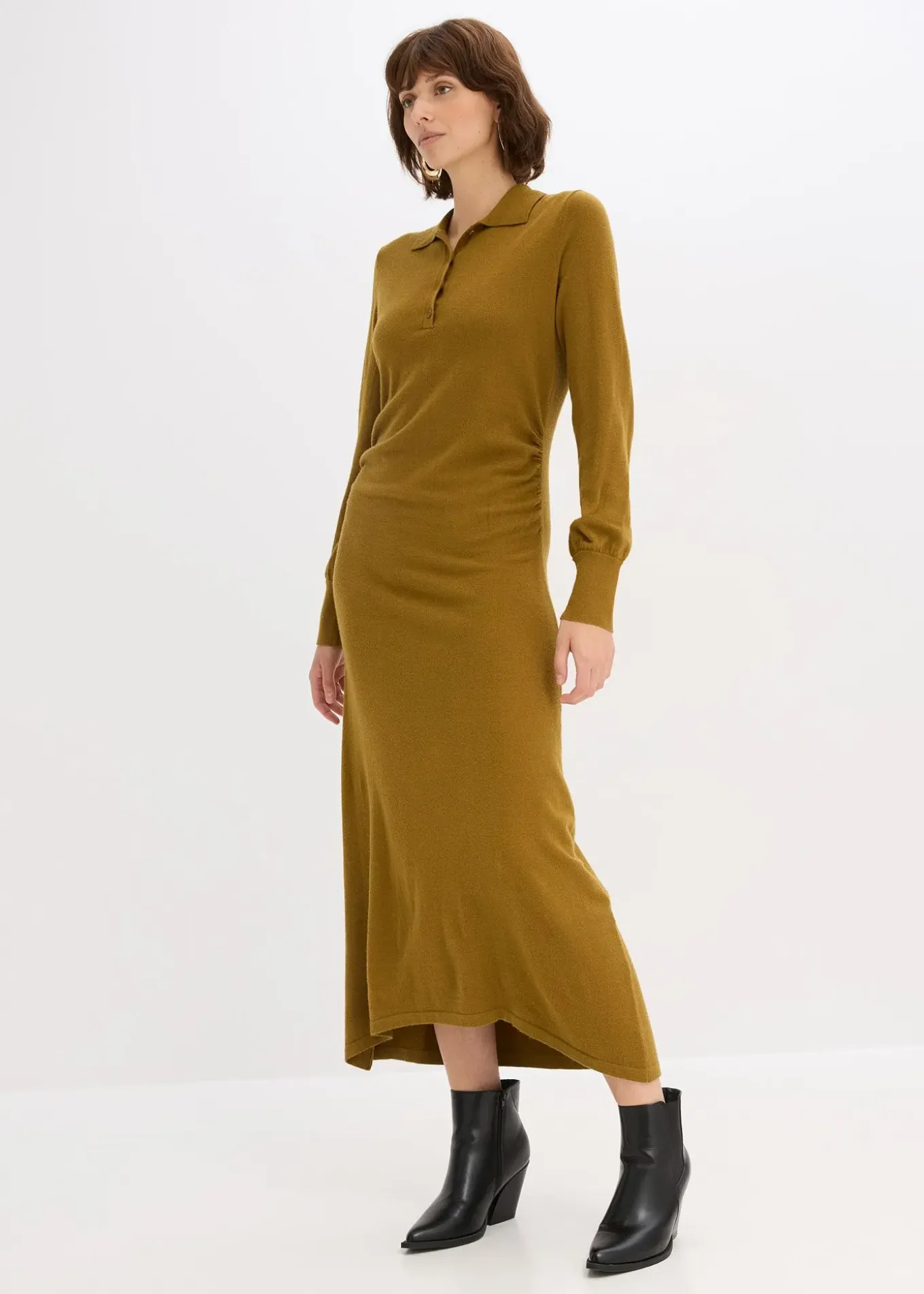 Robe pull douce en viscose majoritaire