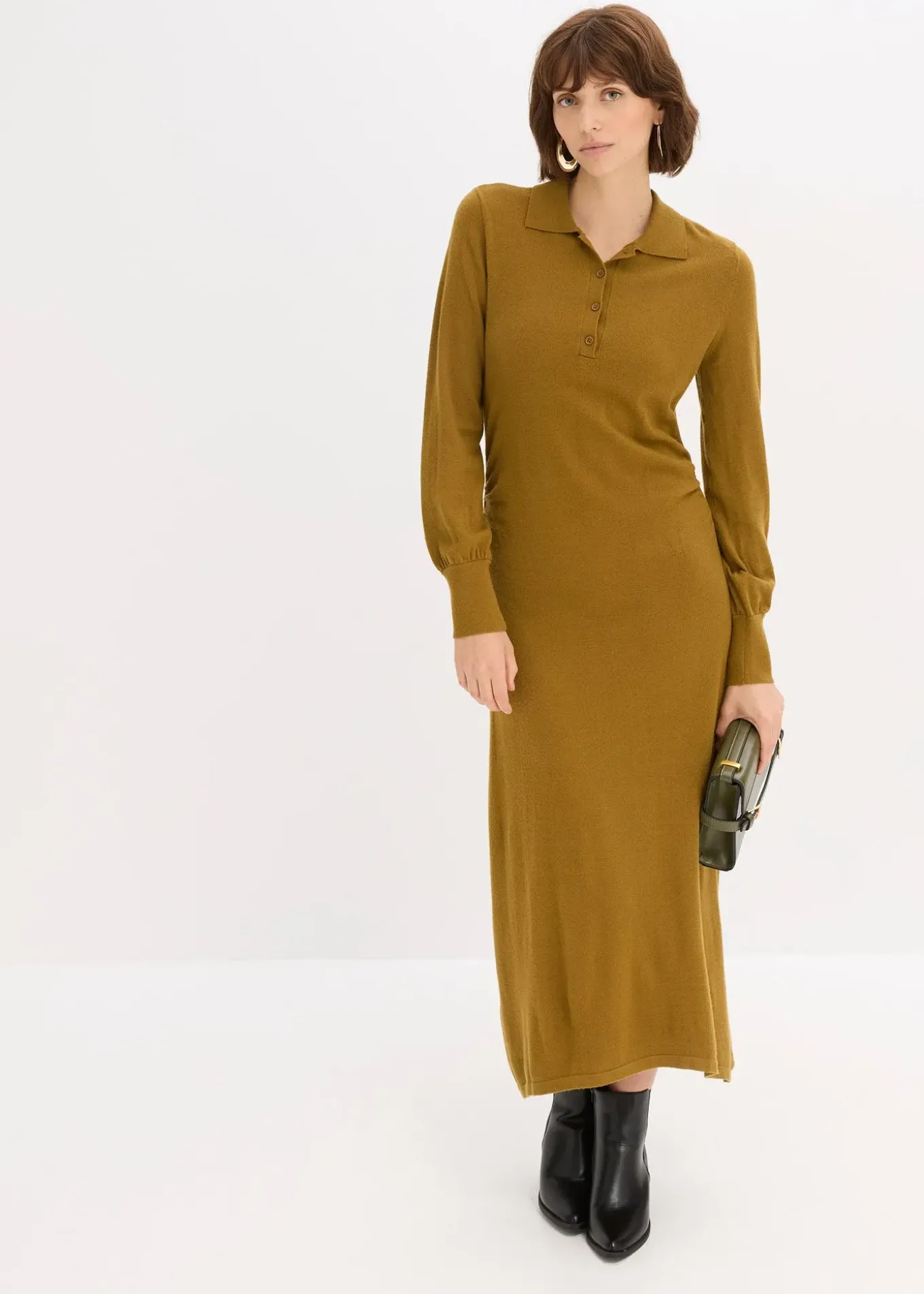 Robe pull douce en viscose majoritaire