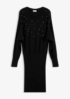 Robe pull douce en viscose majoritaire