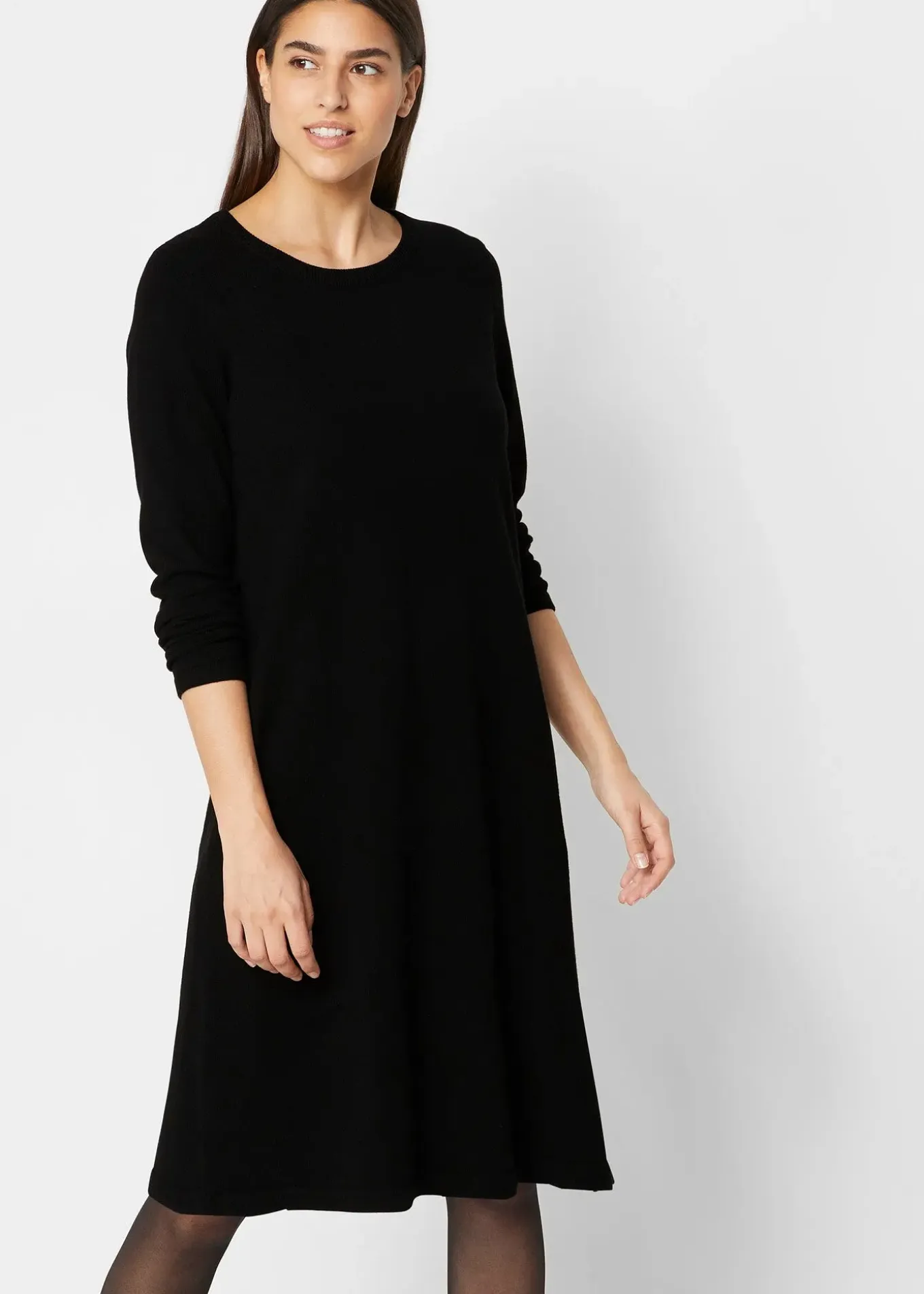 Robe pull en coton majoritaire