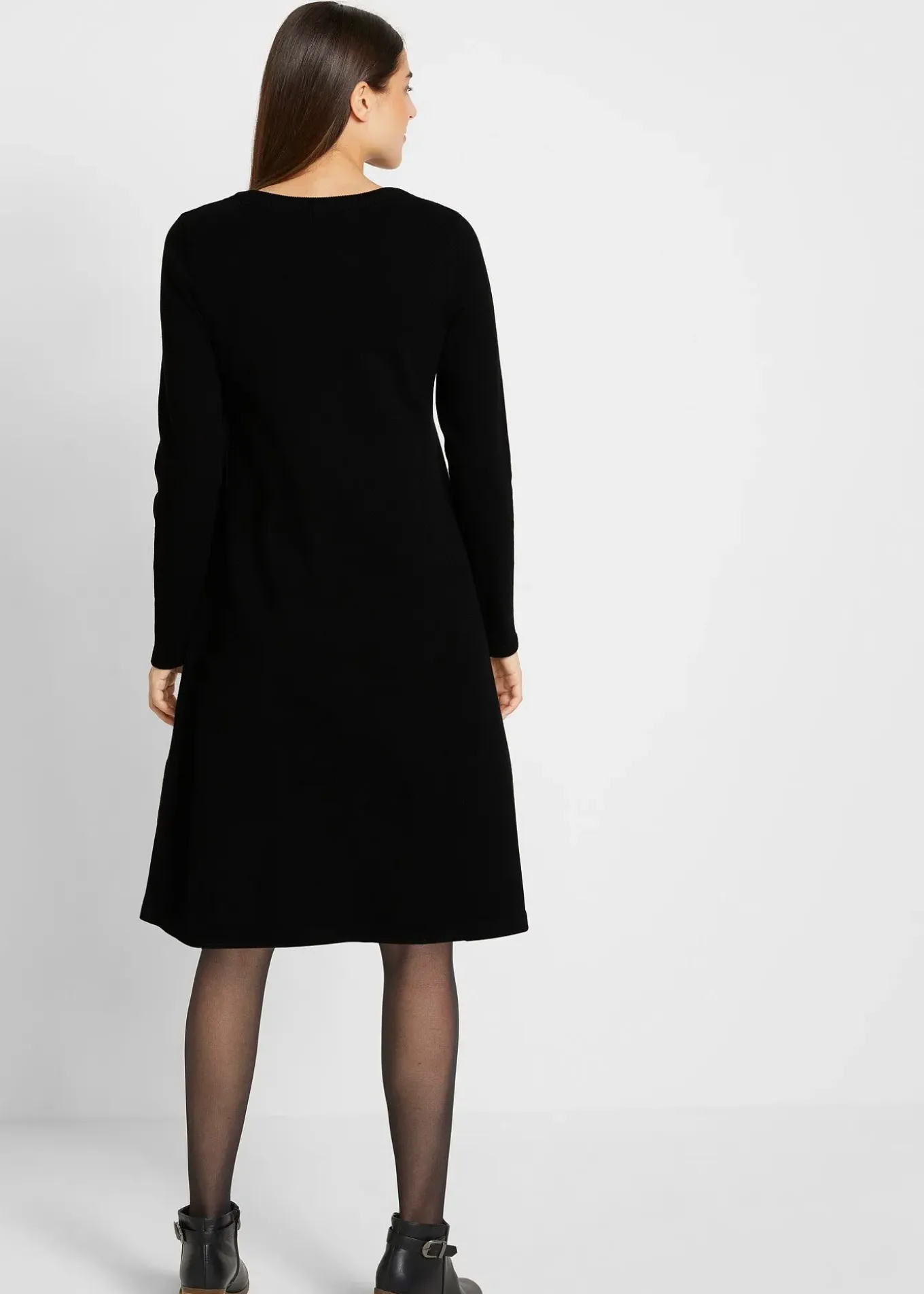 Robe pull en coton majoritaire