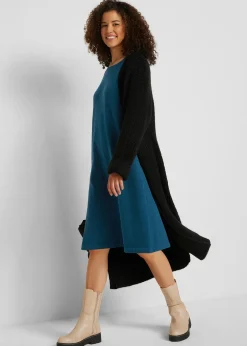 Robe pull en coton majoritaire