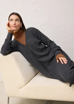 Robe pull en laine mérinos
