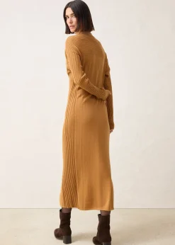 Robe pull en laine mérinos