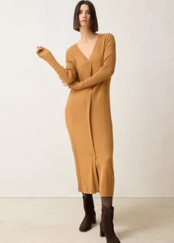 Robe pull en laine mérinos