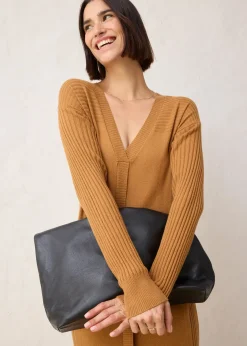 Robe pull en laine mérinos