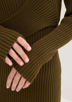 Robe pull en viscose majoritaire