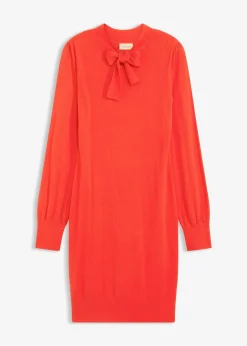 Robe pull fluide en viscose mélangée