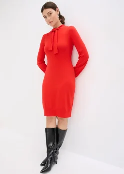 Robe pull fluide en viscose mélangée