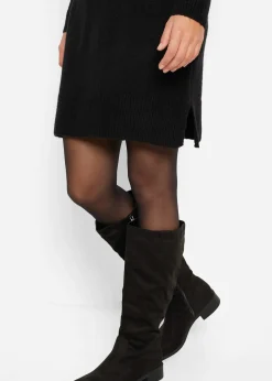 Robe pull oversize à col boule