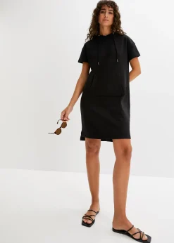 Robe sweat à capuche