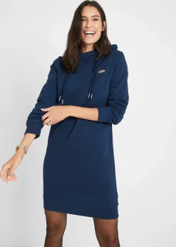 Robe sweat à capuche