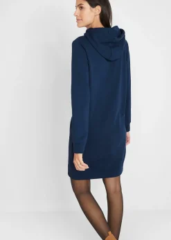 Robe sweat à capuche