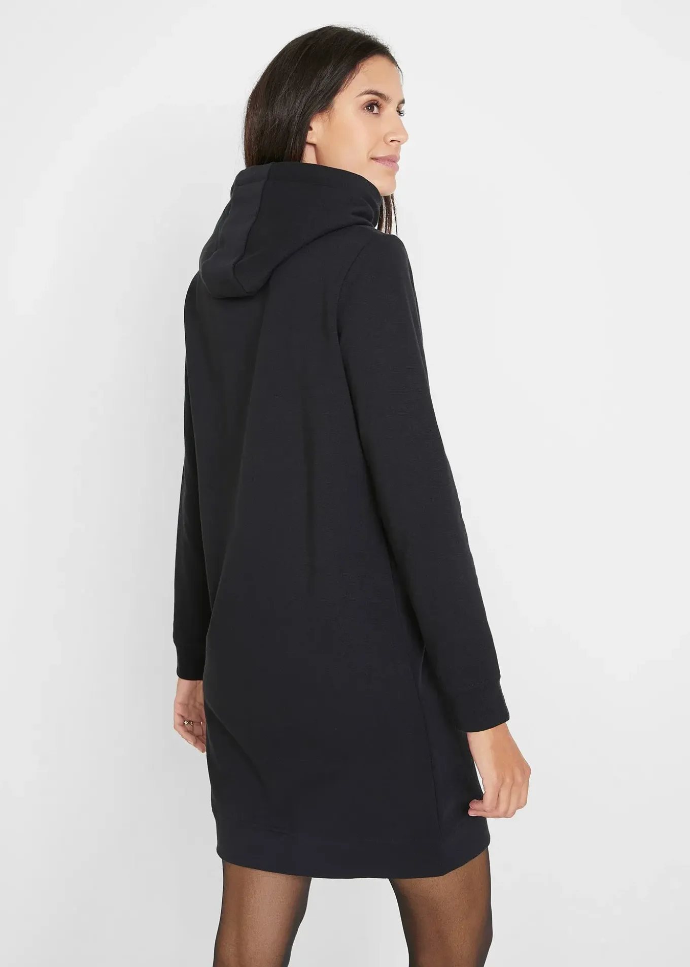 Robe sweat à capuche