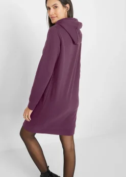 Robe sweat à capuche
