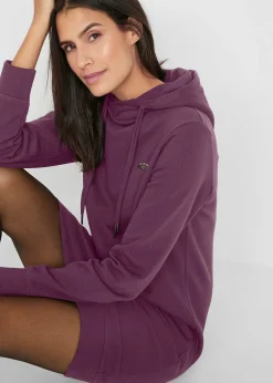 Robe sweat à capuche