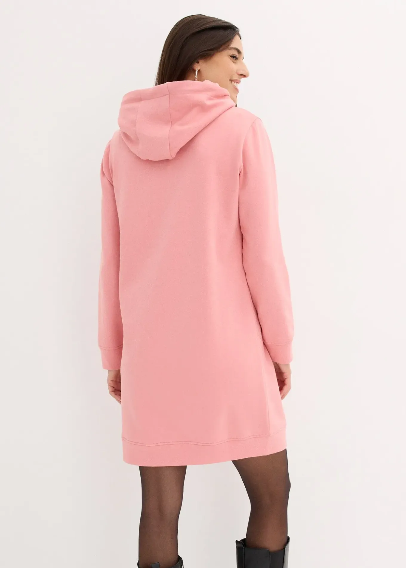 Robe sweat à capuche