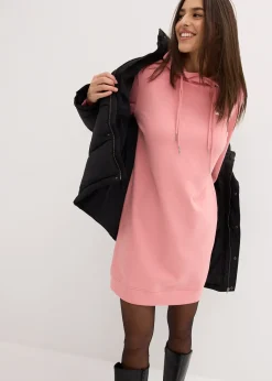 Robe sweat à capuche
