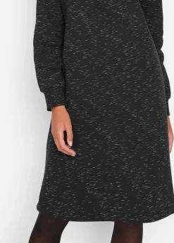 Robe sweat à col camionneur