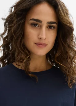 Robe sweat avec jupe tissée