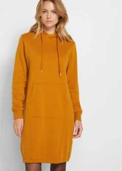 Robe sweat en coton mélangé
