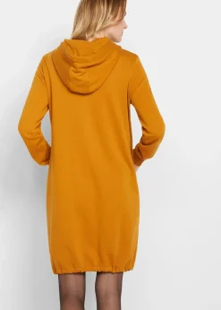 Robe sweat en coton mélangé