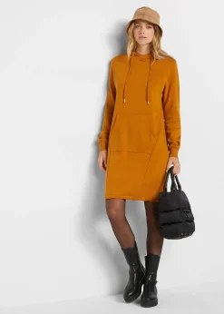 Robe sweat en coton mélangé