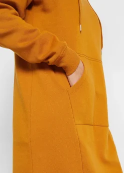 Robe sweat en coton mélangé